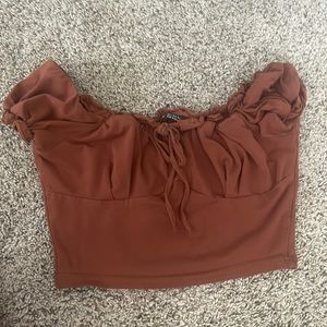 a cute comfy cropped t shirt